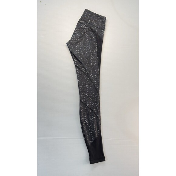 Lululemon Wunder Under High-Rise 30" Black White Speckled Luxtreme Leggings Sz 4 - Picture 3 of 8